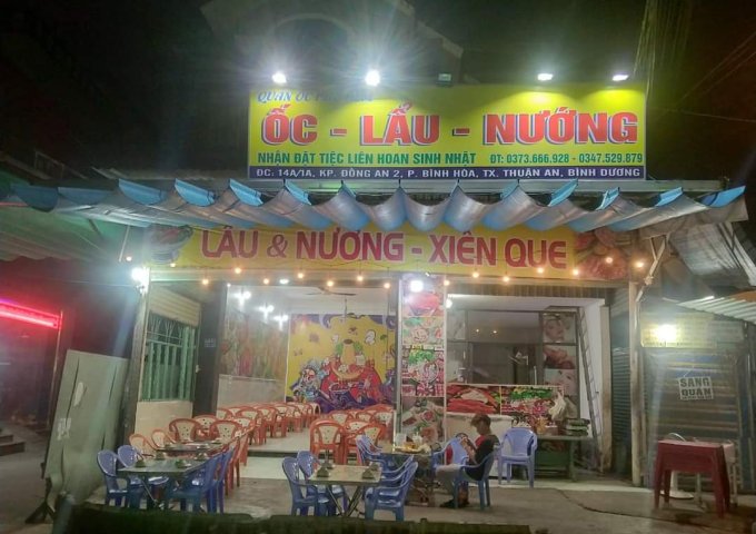 CẦN SANG QUÁN ĂN + NHẬU ĐƯỜNG BÌNH HOÀ 24