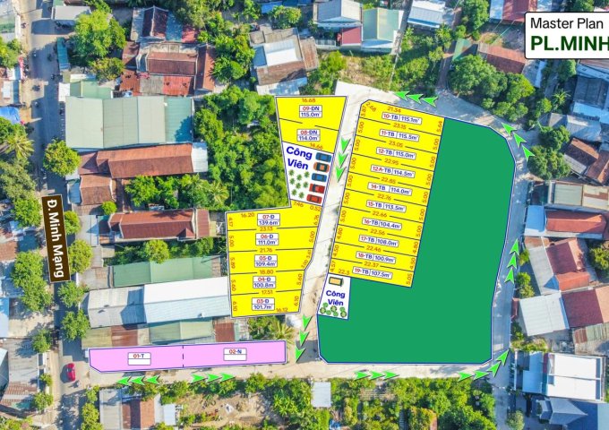 Cần bán Khu Phân Lô 105 Minh Mạng -Đối diện Resort Cao Cấp Làng Hành Hương -TP.Huế 💥 