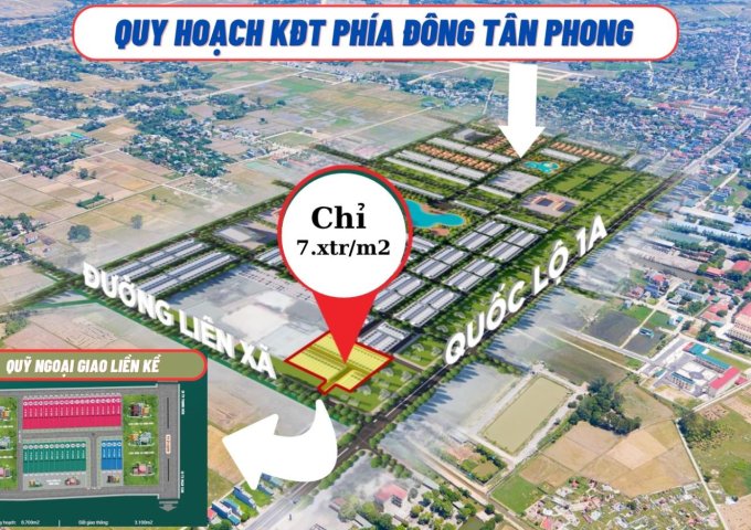 Bán gấp lô đất tại Đường Quốc lộ 1A, Quảng Xương,  Thanh Hóa diện tích 160m2- 320m2
