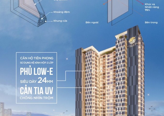 20 căn hộ chung cư view biển Đà Nẵng, chiết khấu cao 20%, quà tân gia 100tr, nhiều ưu đãi hấp dẫn khác