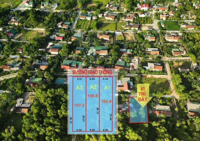 Thổ cư giá rẻ gần KCN HÀ TĨNH giá 200TR/ lô có sổ đỏ từn lô