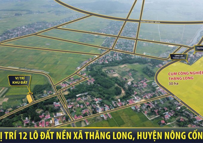 Cần Bán Nhanh Lô Đất Ngay Cụm Công Nghiệp Tại huyện Nông Cống, tỉnh Thanh Hóa.