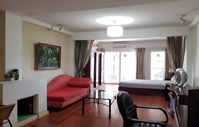 Cho thuê căn hộ dịch vụ tại Trần Hưng Đạo, Hoàn Kiếm, 50m2, 1PN, đầy đủ nội thất hiện đại