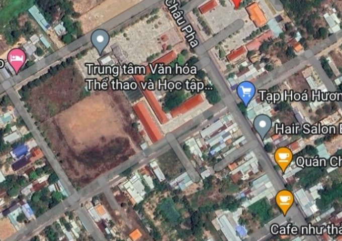 BÁN ĐẤT THỔ CƯ ĐƯỜNG 8M KHU BÀN CỜ,gần UBND xã Châu Pha,Dt 185 m2,5×37,Giá CHỦ 1tỷ5