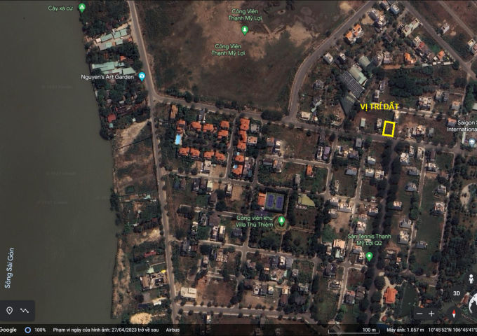 Bán đất biệt thự Thủ Thiêm Q.2 ngay Sông Sài Gòn - Công Viên Thạnh Mỹ Lợi 120 triệu/m2 - 0911 932 880