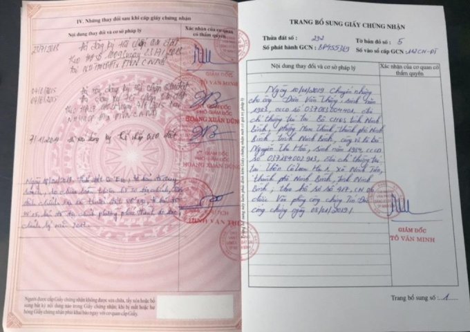 BÁN CẮT LỖ TRẢ NỢ NGÂN HÀNG-Chính Chủ Bán Gấp Nhà Xưởng Mới Xây Tại Phúc Thành - Ninh Bình