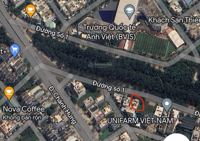 Bán biệt thự 330,7m2 cao cấp, mặt tiền đường chính 22m, đối diện công viên, KDC Đại Phúc/Phạm Hùng