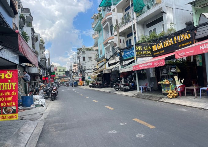 Mặt tiền hoà hưng p13 q10  Diện tích 4,2*15 công nhận 54  Kết cấu 1 trệt 1 lầu vị trí sát cách mạng tháng 8