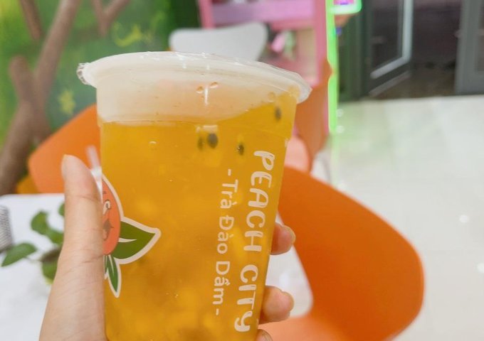 VỊ TRÍ ĐẸP - GIÁ TỐT - Chuyển Nhượng Quán Trà Đào Dầm Peach City Thượng Thanh