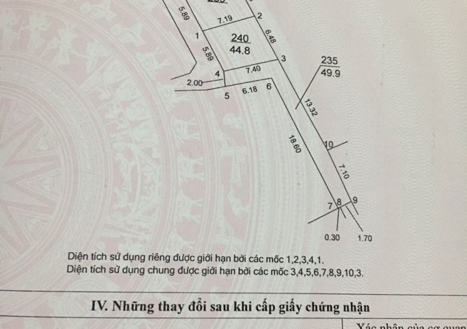Bán lô đất 2 mặt tiền 45m2 Việt Hùng – Đông Anh, đường thông ô tô giá chỉ 1,1x tỷ. Lh 0981568317