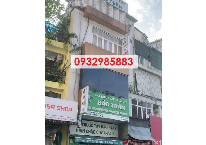 ✔️Sang nhà thuốc mặt tiền đường lớn Nguyễn Phúc Nguyên, Q.3; 0932985883