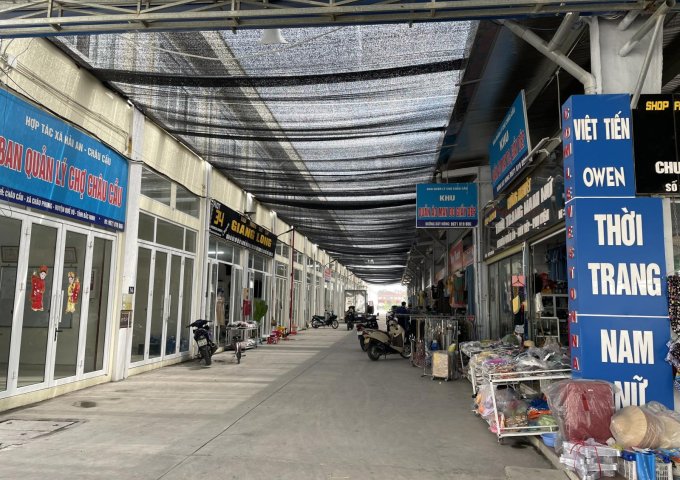 Bán shophouse 2,5 tầng chợ Châu Cầu, Quế Võ, BN, đối diện KCN hơn 400ha. 0973681053.