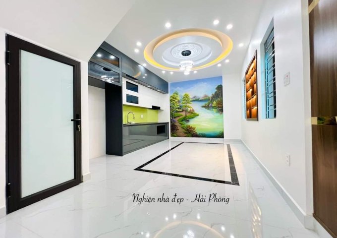 Bán nhà mặt đường tuyến 2 Trung Lực, 61m 4 tầng đường 7m GIÁ 5.8 tỉ mới tinh