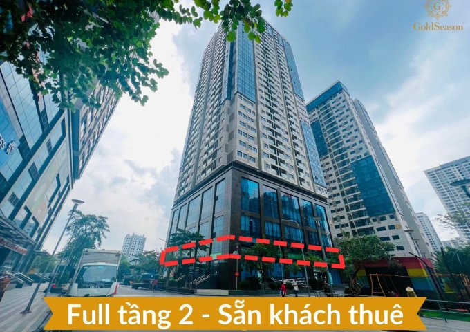 Bán gấp lô góc sàn văn phòng 1081,1m2 - Sở hữu lâu dài siêu hiếm quận Thanh Xuân - Sẵn khách thuê