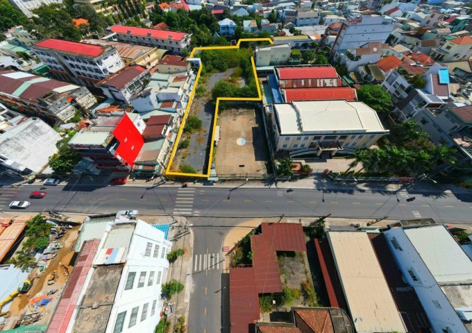 Bán đất mặt tiền Võ Thị Sáu, Quyết Thắng có sẳn GP xây chung cư thương mại; 2500m2 giá 185 tỷ
