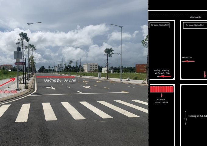 ĐẤT NỀN DỰ ÁN, VỊ TRÍ ĐẸP NGAY TRUNG TÂM TP VỊ THANH, HẬU GIANG