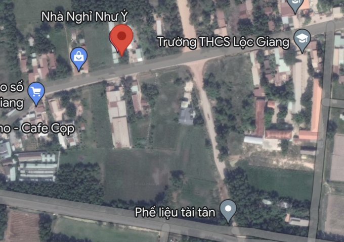 Chính Chủ Cần Bán Lô Đất Mặt Tiền TL821, ,xã Lộc Giang, huyện Đức Hòa