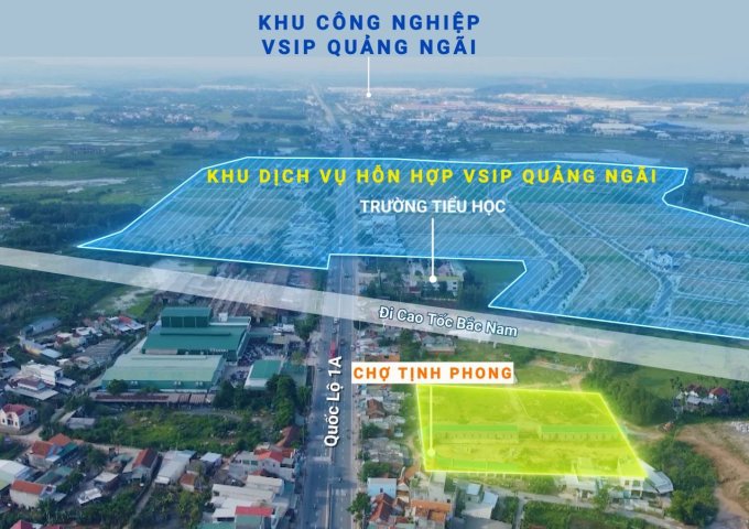 Bán đất nền dự án tại Đường Quốc lộ 1A, Sơn Tịnh,  Quảng Ngãi diện tích 132m2
