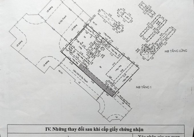 Bán đất mặt tiền Tây Thạnh, diện tích lớn, giáp Lê Trọng Tấn, Trường Chinh