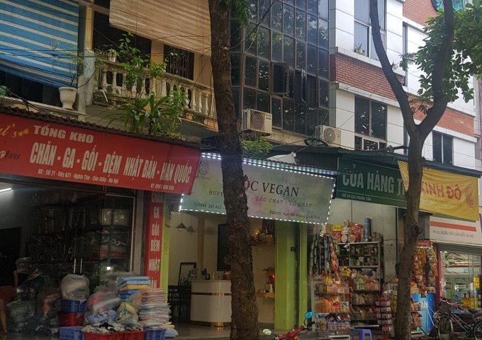 Bán nhà mặt phố Trần Tử Bình Nghĩa Tân Cầu Giấy Hà Nội kinh doanh nhỉnh 25 tỷ.