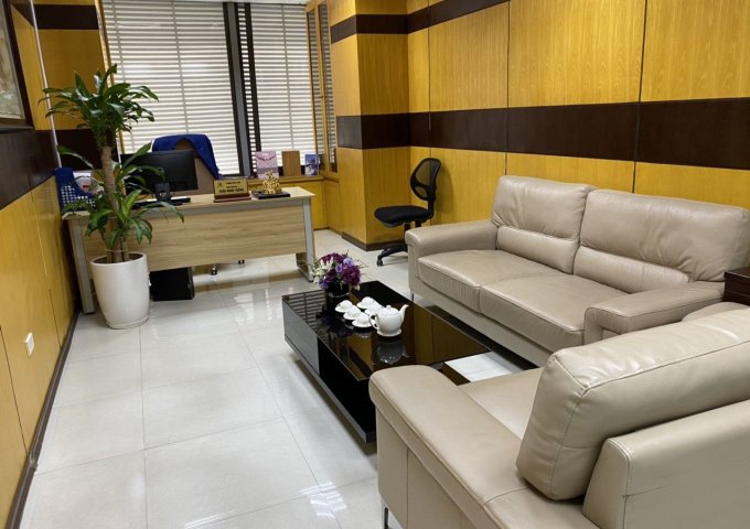 Cho thuê văn phòng tòa Diamond Flower - 48 Lê Văn Lương diện tích 224m2 full nội thất