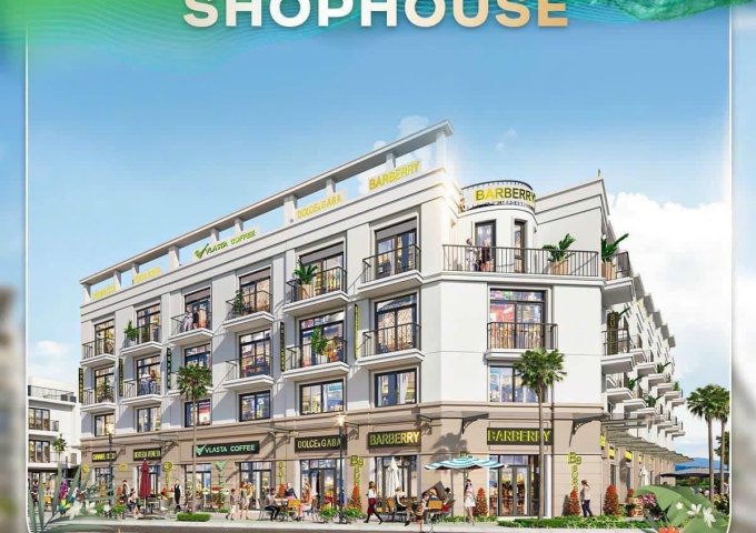 Bán căn Shophouse dự án Vlasta Văn Phú Sầm Sơn.sổ hồng lâu dài 