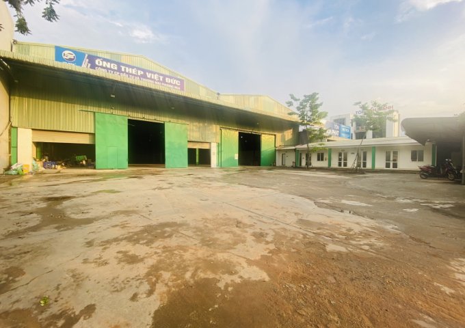 Cho thuê 3700m2 xưởng sản xuất mặt đường Nguyễn Tất Thành , Vĩnh yên 40k/m2