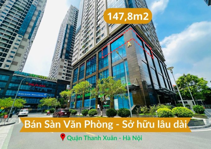 Bán gấp lô góc 147,8m2 sàn văn phòng - Sở hữu lâu dài đỉnh nhất Hà Nội