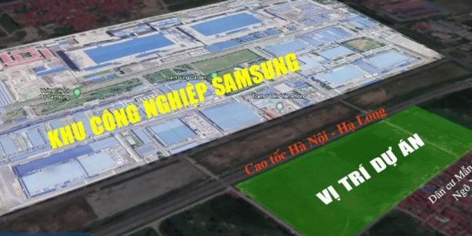 Đất nền Long Châu Mẫn Xá đối diện KCN Samsung giá chỉ từ 28tr/m2