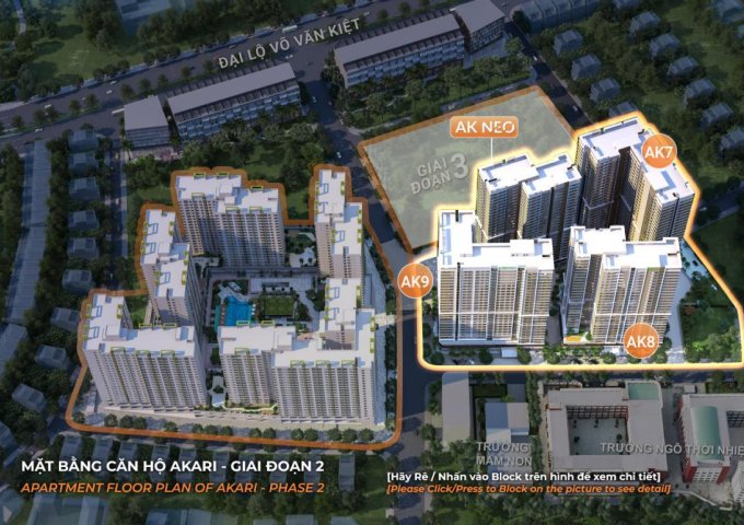 Mở bán căn hộ Akari City Bình Tân giáp Quận 6, 8. Thanh toán 30% trong 16 tháng vào nhận nhà ở ngay 