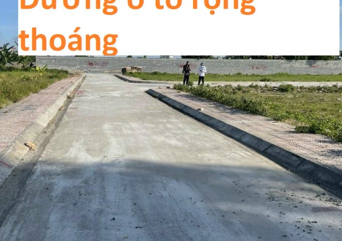 Chỉ từ 5,9tr/m2 sở hữu ngay lô đất rộng xây nhà vườn thoải mái Ven TP Thái Bình