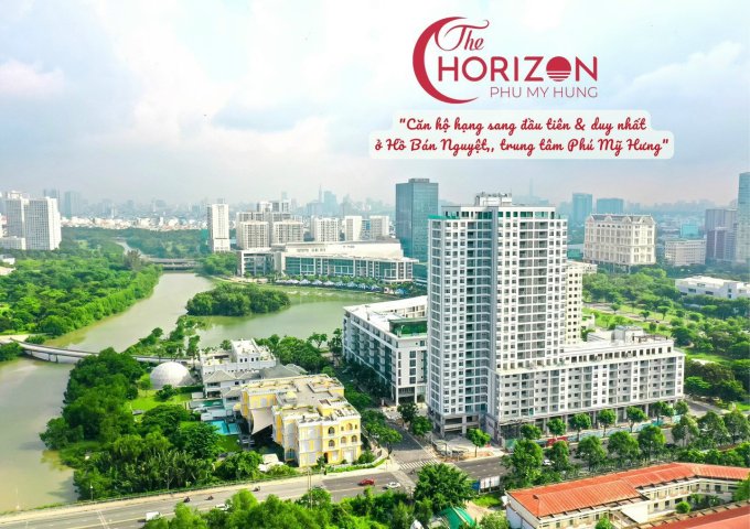 Căn hộ The Horizon hạng sang đẹp nhất ở Hồ Bán Nguyệt, trung tâm Phú Mỹ Hưng, quận 7