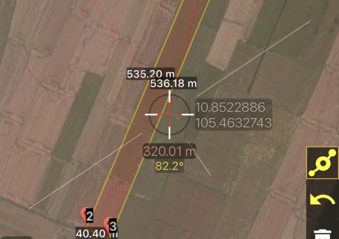 Chính chủ Cần Bán Gấp Lô Đất ruộng ấp thành lập Tân công chí Tân Hồng - Đồng Tháp