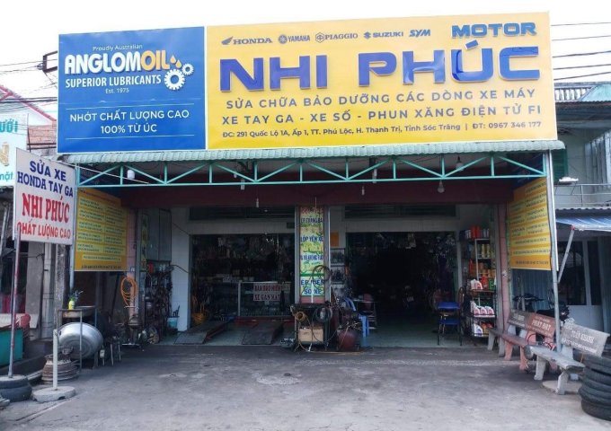 Nhà Mặt Tiền Quốc lộ 1A gần điện máy xanh, tại trung tâm tt Phú Lộc huyện Thạnh Trị Sóc Trăng 9 TỶ 500 TRIỆU 248m2