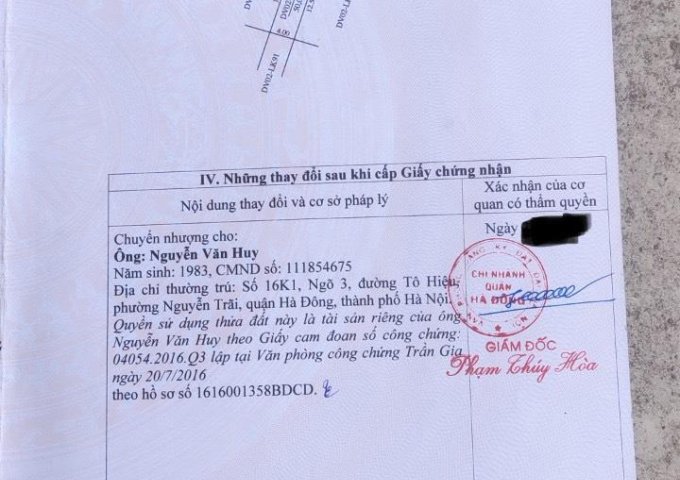 BÁN ĐẤT NỀN DỰ ÁN GIÁ RẺ - SỔ ĐỎ CHÍNH CHỦ TẠI HÀ NỘI