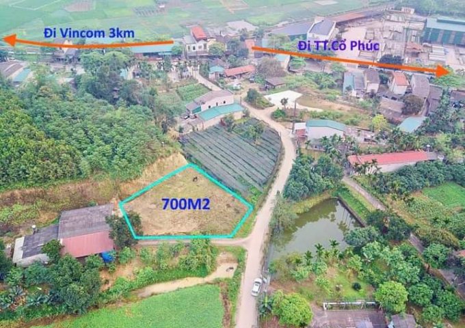 BÁN Đất Tuy Lộc Tp Yên Bái 700m2 850tr