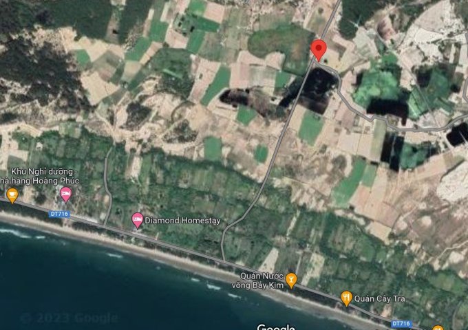Bán nhanh lô đất 4454m2 Tuy Phong, mặt tiền đường xuống biển, làm farm