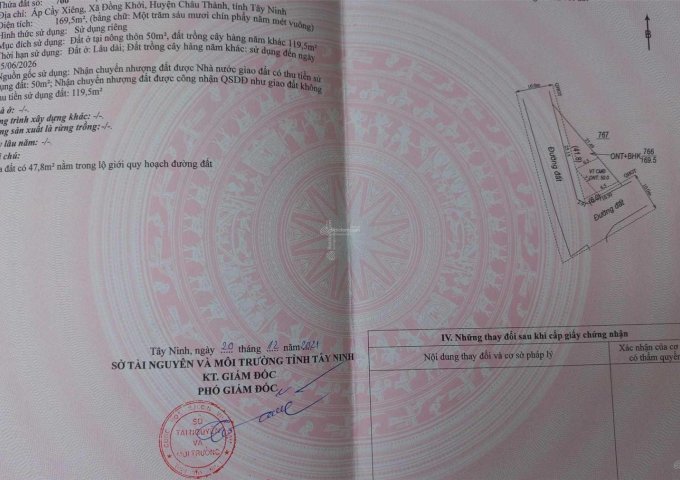 CHÍNH CHỦ Cần Bán Nhanh Căn Nhà Tại Huyện Châu Thành, Tỉnh Tây Ninh.