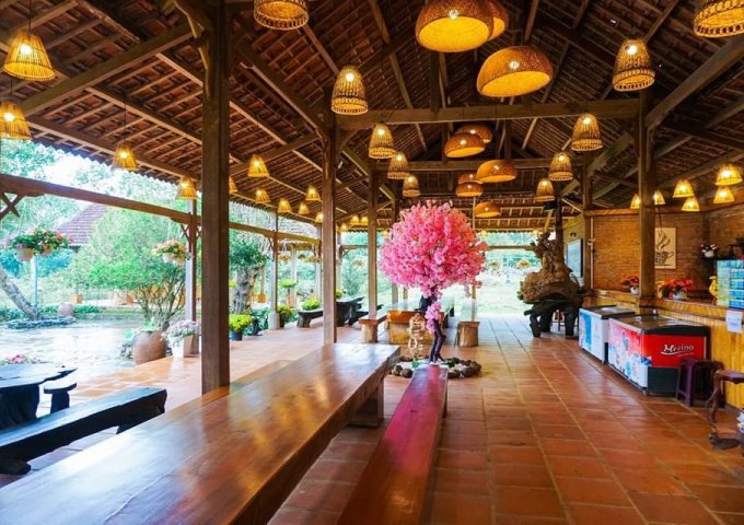 Bán Gấp 4,6ha Khu Du Lịch Cao Nguyên Vân Hòa, View Hồ, đang kinh doanh 80-100 triệu/tuần