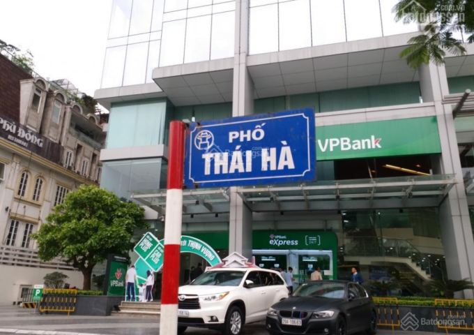 Bán nhà mặt phố tại Đường Thái Hà, Đống Đa,  Hà Nội diện tích 30m2,mặt tiền 4,1 m