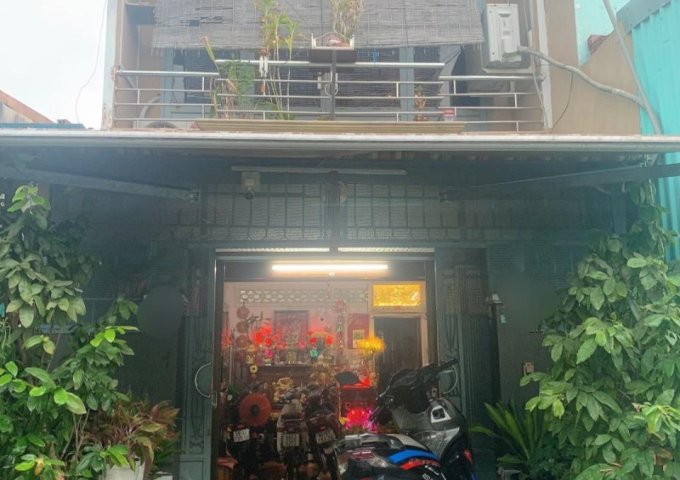 Bán nhà đường Hương Lộ 2 quận Bình Tân dt 4x20 trệt 1 lầu hẻm 8m thông ngay bệnh viện Bình Tân.