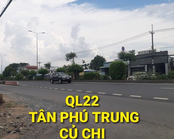 800m2 = 12 tỷ x QL22 Tân Phú Trung Củ Chi TPHCM - SOS