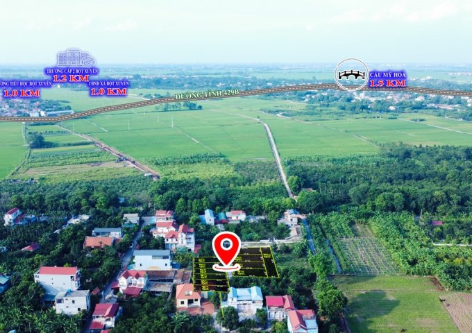 Bán đất xã Bột Xuyên, Mỹ Đức, Hà Nội. DT 79m2, giá 350tr. Lh 0903222591