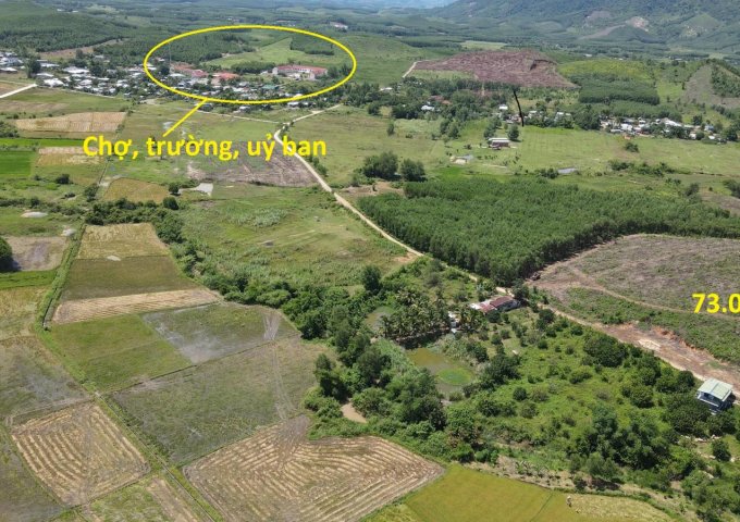 bán đất giáp đường 300m rộng 73.000m2 gần uỷ ban xã Khánh Hiệp, Khánh Vĩnh giá rẻ LH 0788.558.552