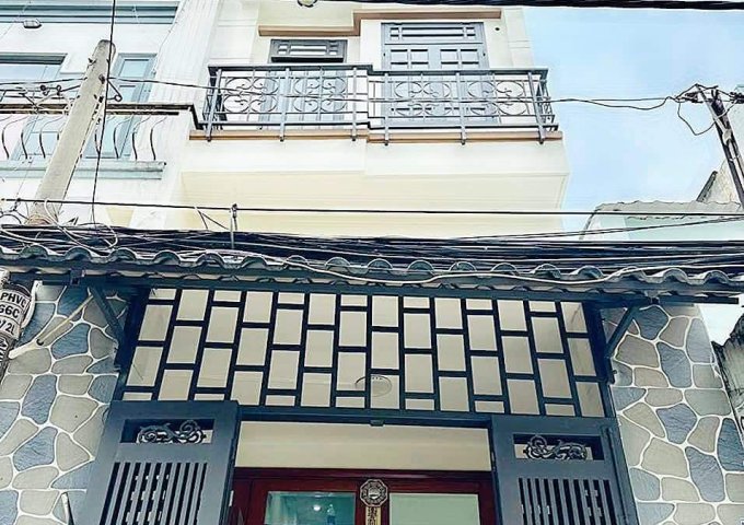 PHẠM VĂN CHIÊU GÒ VẤP - HẺM 3 GÁC THÔNG TỨ TUNG - KHU DÂN TRÍ - 32M2 4 TẦNG BTCT 4PN - NHÀ VÀO Ở NGAY - SỔ ĐẸP VUÔNG VỨC HOÀN CÔNG ĐỦ