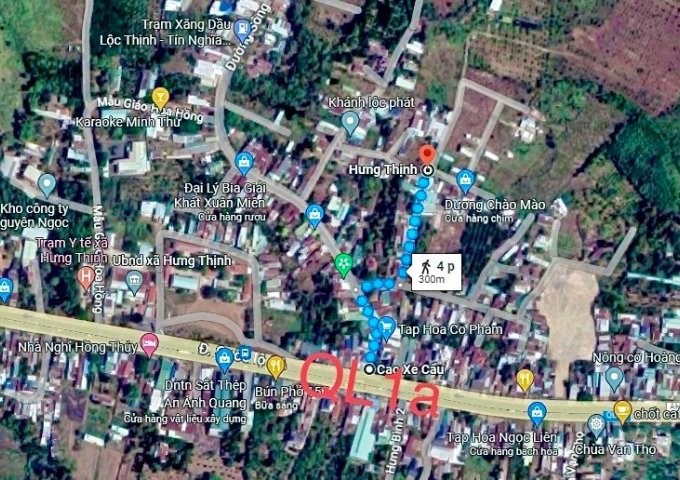  Bán đất tại Đường Quốc lộ 1A, Trảng Bom, Đồng Nai diện tích 100m2 giá 450 Triệu
