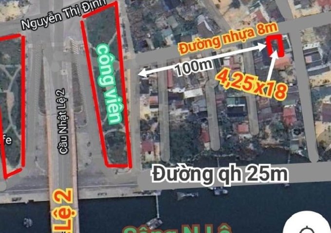 bán đất đường nhựa Bảo Ninh gần cầu Nhật Lệ 2, giá 1 tỷ 60 triệu, ngân hàng hỗ trợ vay vốn Quảng Bình, LH 0888964264