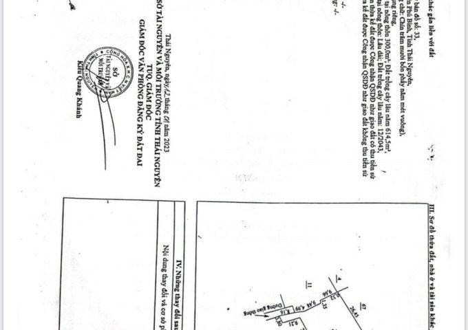 CỰC HIẾM : Gần 1000 m2 đất sát khu công nghiệp dôi dư gần nghìn m tổng 1800 m2 300 TC ngay đường vành đai V cách 100 cách cụm CN Hạnh Phúc Xuân Phương 300m giá có hơn 1 tỷ