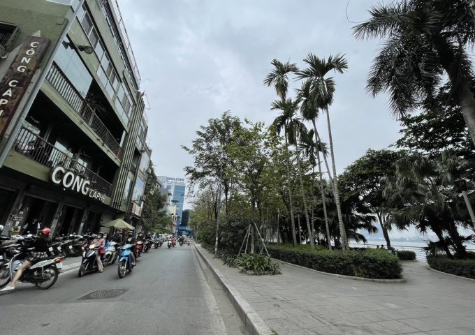 Bán tòa nhà văn phòng mặt phố Võng Thị - Tây Hồ, 220m2 x 8 tầng thang máy, mặt tiền rộng 13m, 90 tỷ
