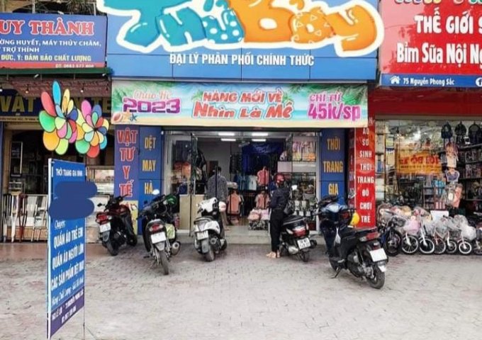 Do bận con nhỏ không có thời gian quán xuyến 2 shop nên e nhượng lại 1 shop tại 73 Nguyễn Phong Sắc, shop tâm huyết của e đang kinh doanh tốt và có tệp khách ổn định